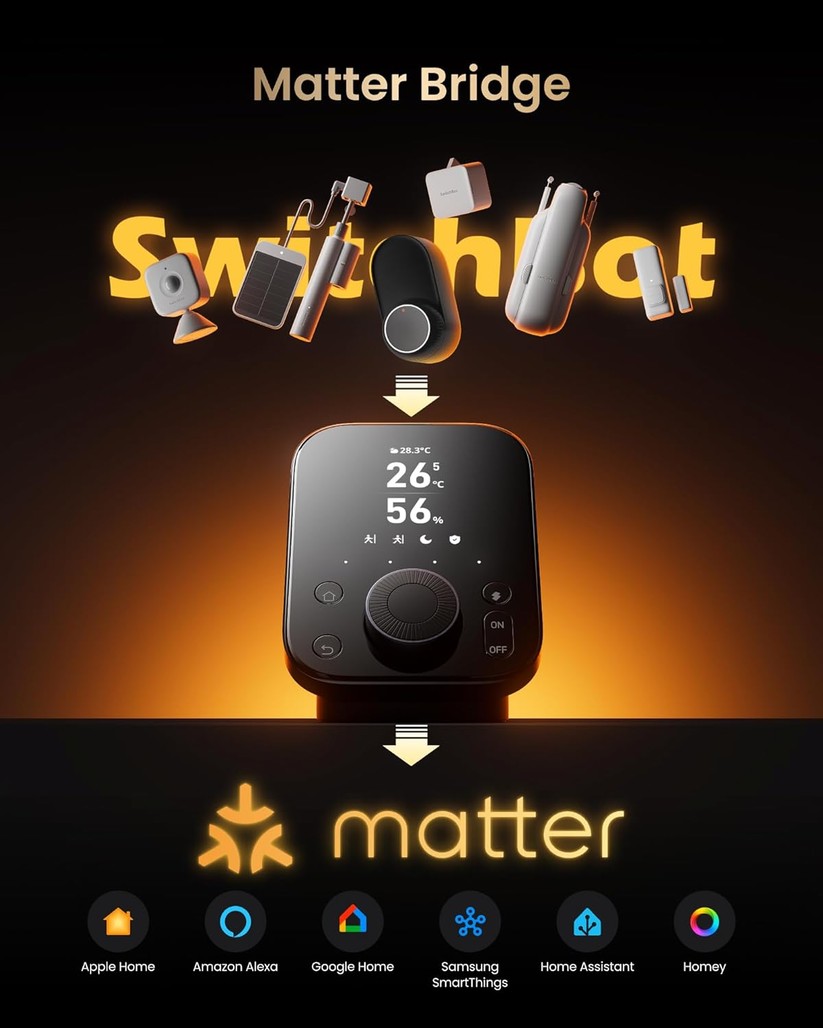 Switchbot Hub 3: Produktfotos, Funktionen