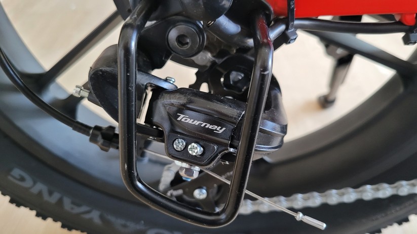  Faltbares E-Fatbike mit Doppelfederung und ergonomischer Sitzposition