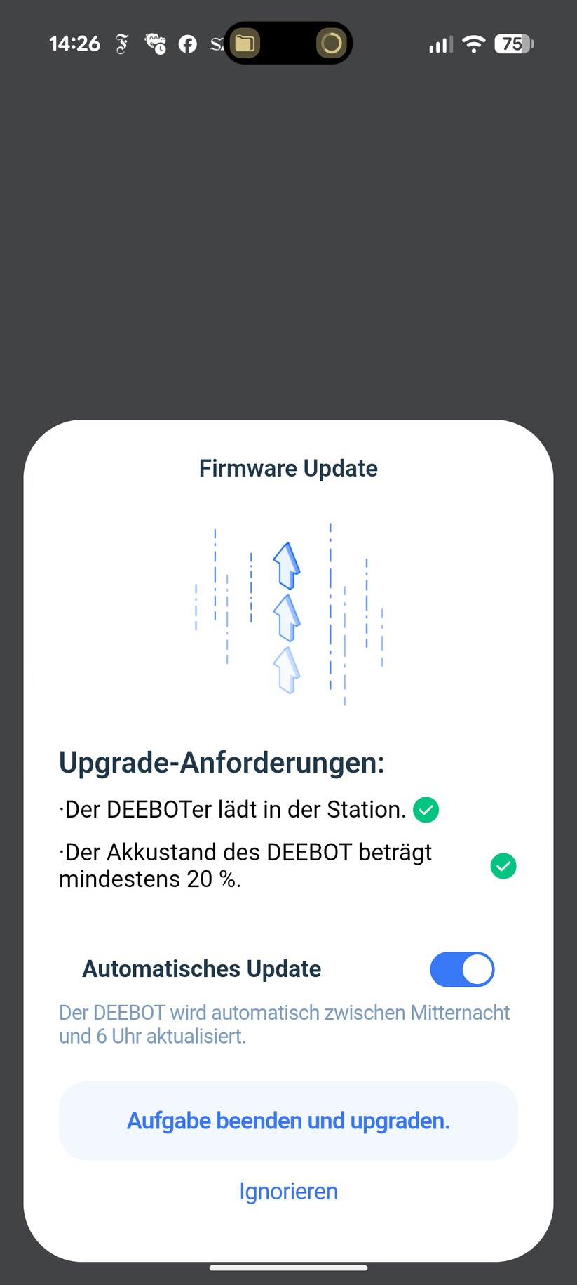 Ecovacs X12S Omnicyclone – App & Einrichtung