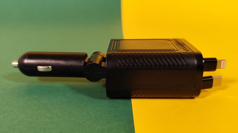 AmazeFan 4-in-1 USB-Ladegerät für den Zigarettenanzünder