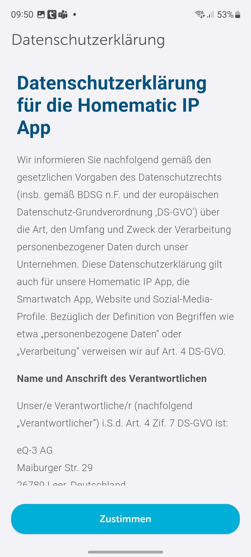 Homematic IP App: Koppelung des Access Points