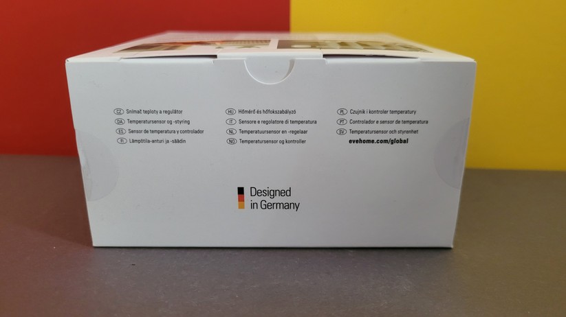  Sensor für Temperatur und Luftfeuchte, sowie Regler für Eve Thermo