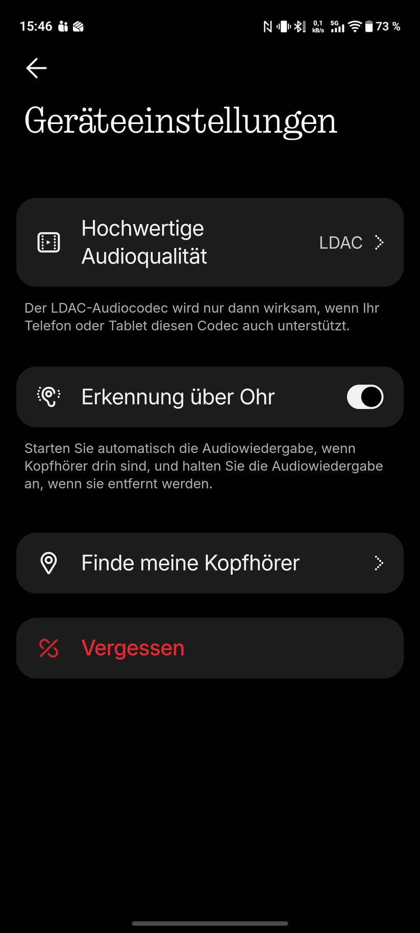 Nothing Headphone 1 Pro Screenshot