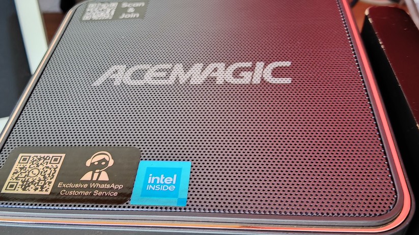 Mini-PC Acemagic F2A mit Intel Core Ultra 5 125H oder mit Core Ultra 7 155H, 32 GB RAM, 1 TB-NVMe-SSD