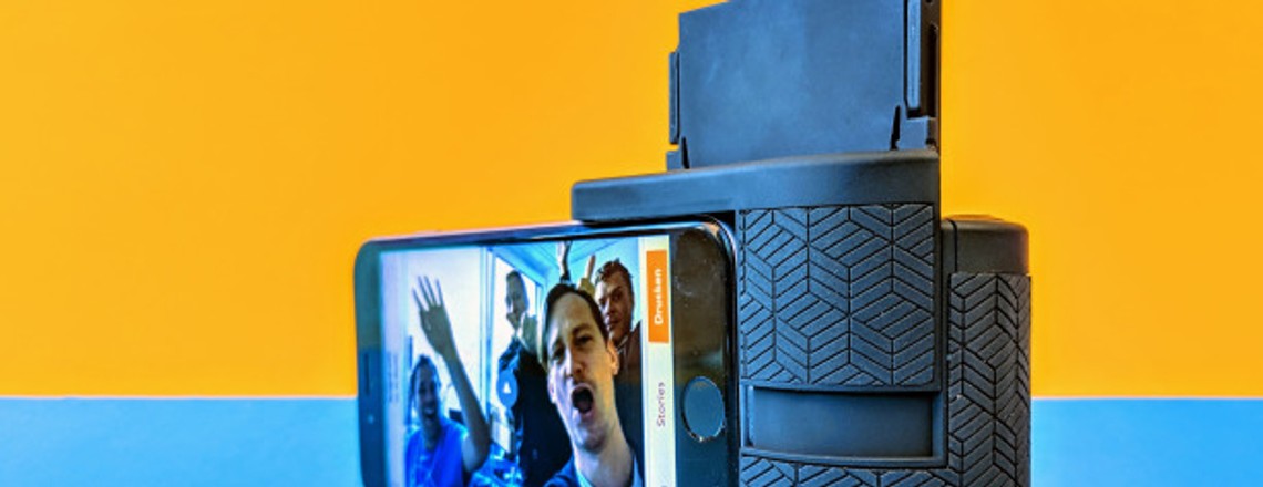 Test: Prynt Pocket macht iPhone zur Sofortbildkamera