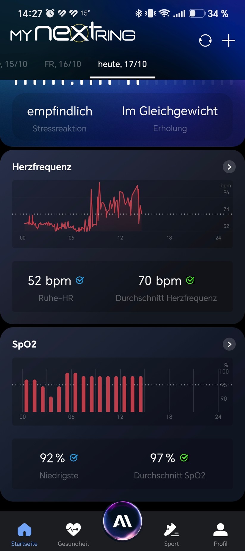 My Nextring Sky: App