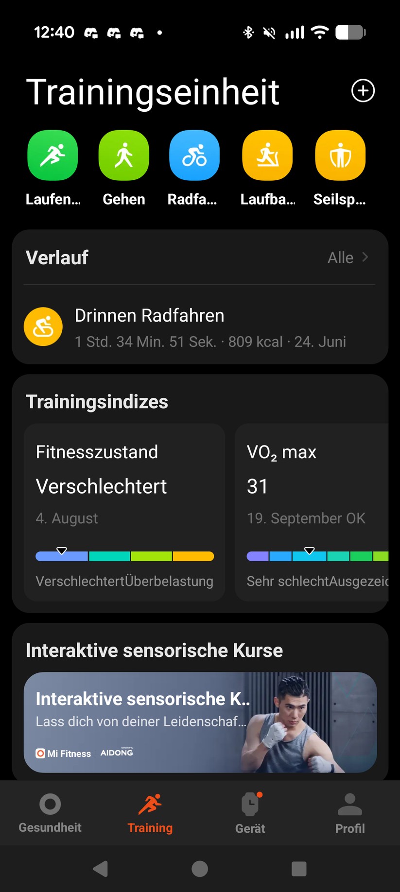  Mi Fitness App