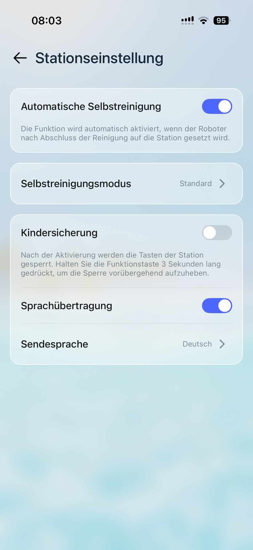 Beatbot Aquasense X - Bilder App