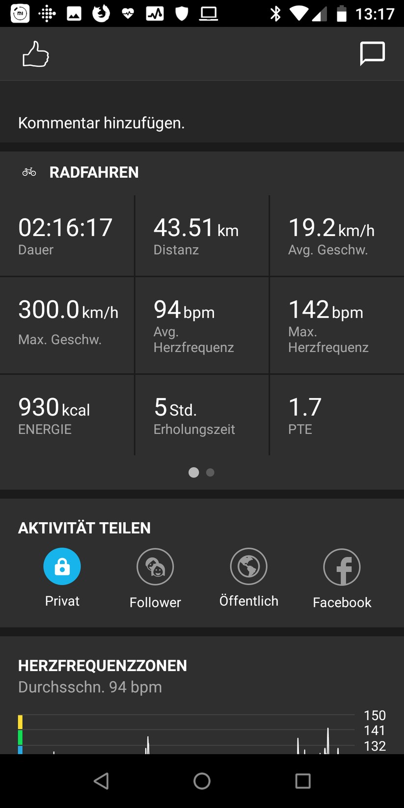 Die Suunto-App bereitet einzelne Trainings anschaulich auf. Die Uhr kann dazu die GPS-Funktion des Smartphones mitnutzen. 