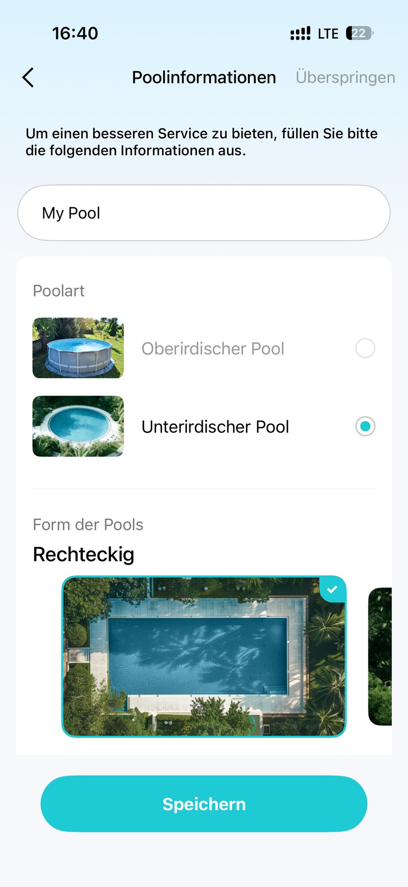 Aiper Scuba V3: App-Screenshots