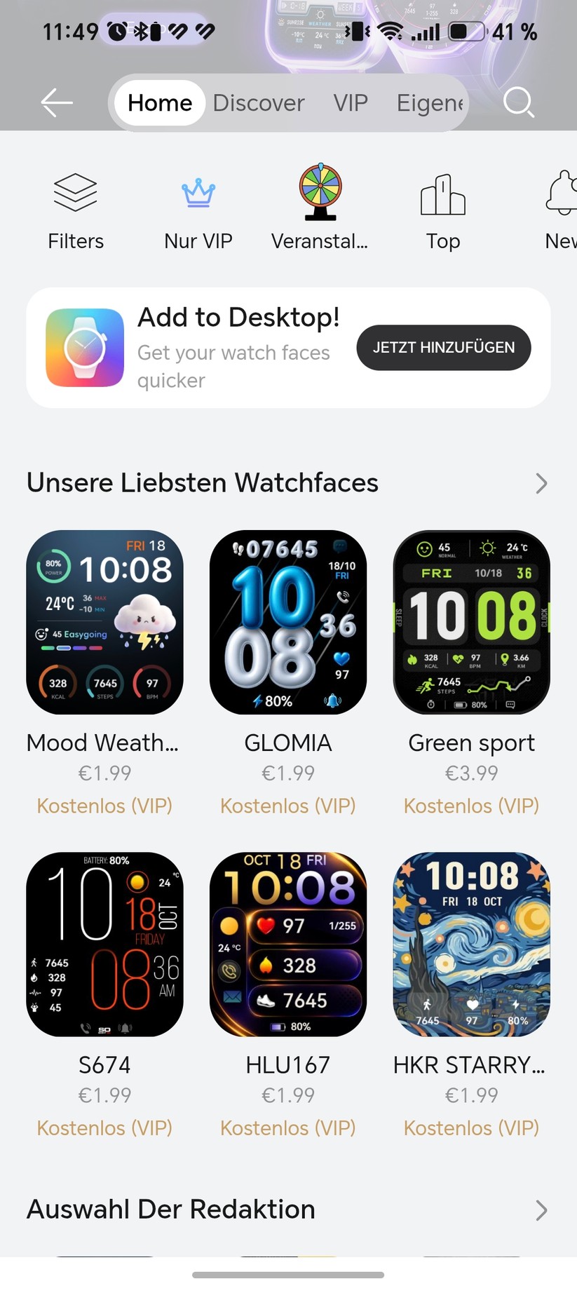 Huawei Watch D3: Health App