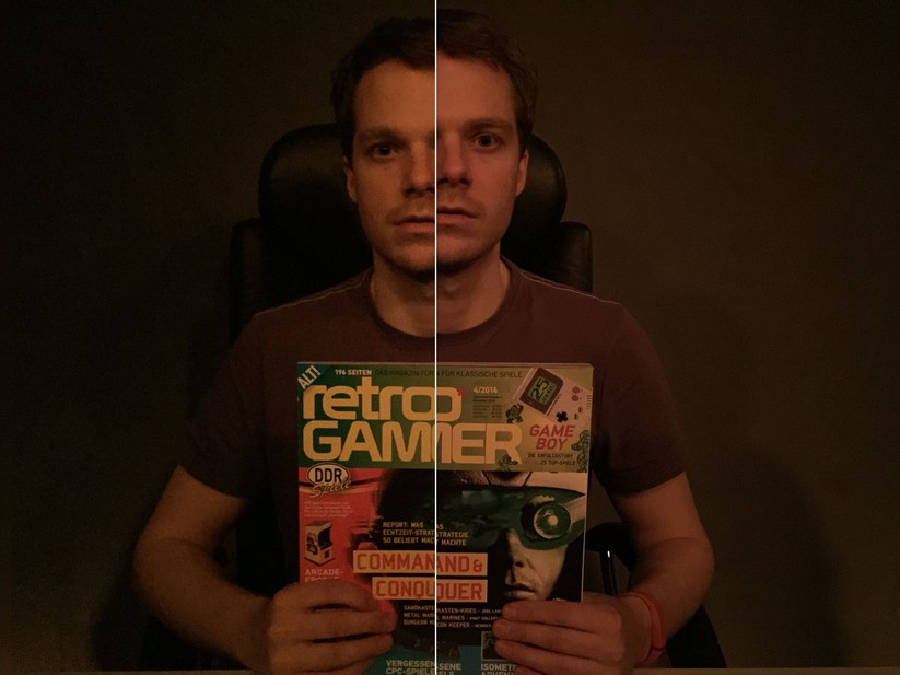 Bildqualität: iPhone 6 (links) gegen iPhone 6 Plus (rechts)