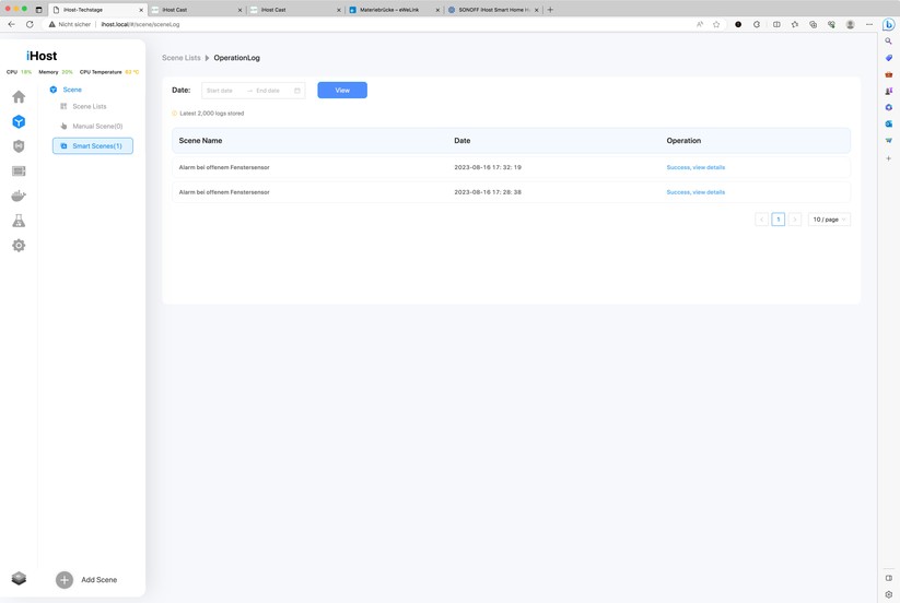Smart-Home-Zentrale Sonoff iHost: Zigbee, Docker, Homebridge, Node-RED