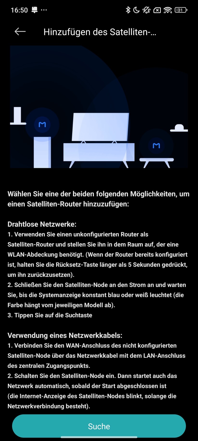 Xiaomi BE3600 Pro – App