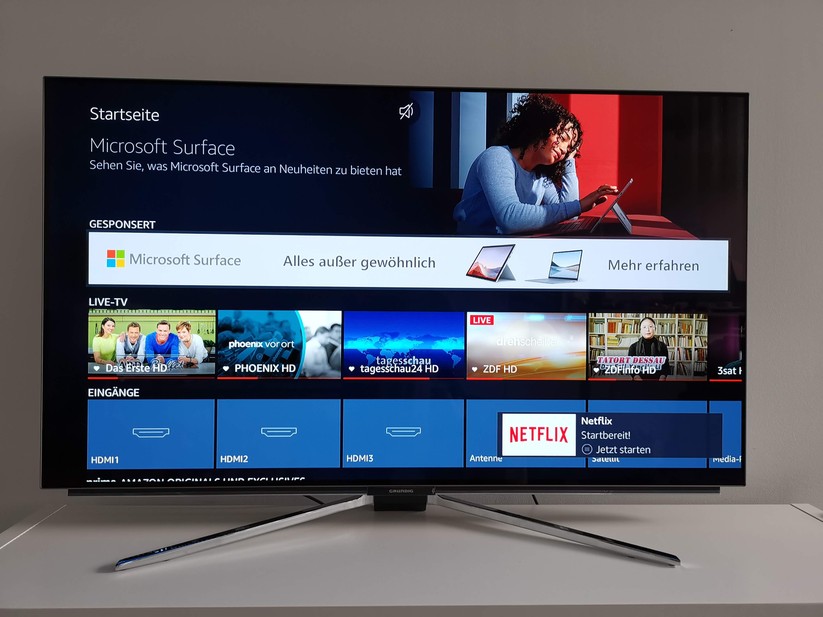 Nervig: Amazon blendet Werbung ein.