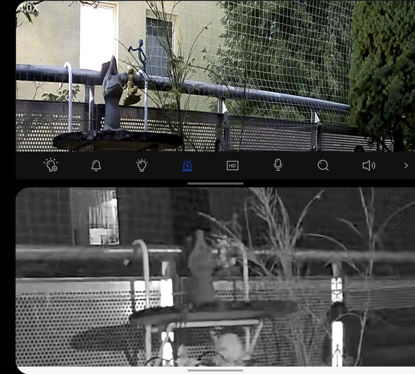 Annke NCD800: Zoom bei Nacht im Vergleich zur Eufcam 2 Pro