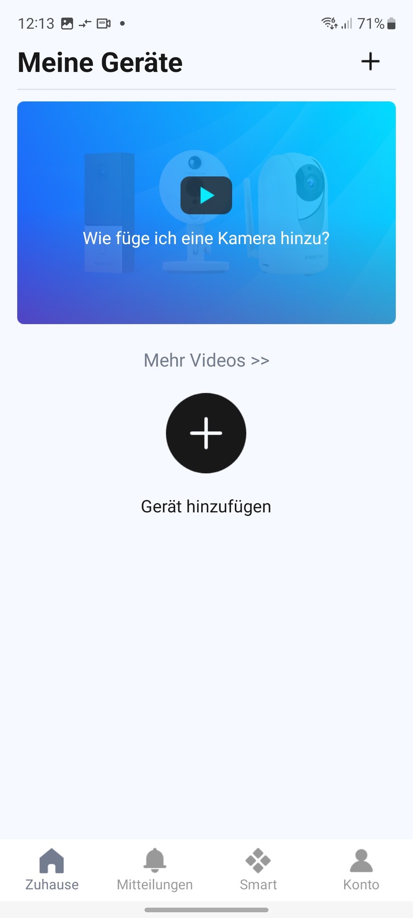 Foscam C5M 3K: Inbetriebnahme mit Foscam-App