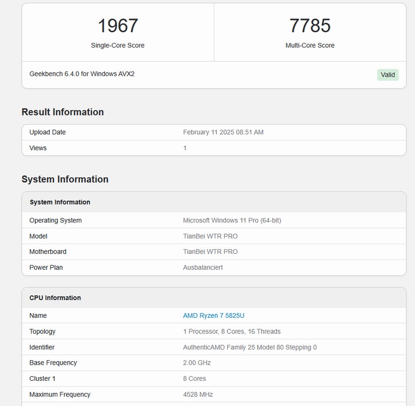 Aoostar R7: Benchmarks, Treiber und Lüftersteuerung