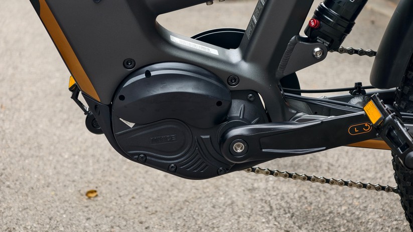 Engwe E26 3.0 Pro: Mittelmotor mit 100 Nm am Tretlager.