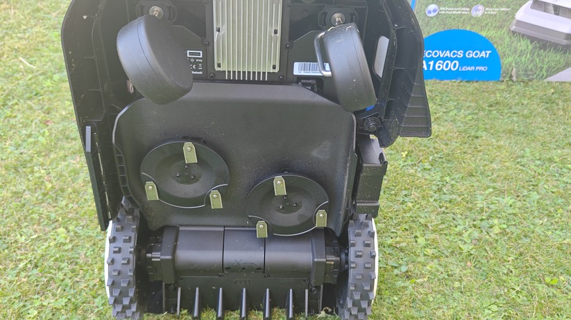 Ecovacs Goat A1600 LiDAR Pro: 33 cm Schnittbreite und integrierter Kantentrimmer