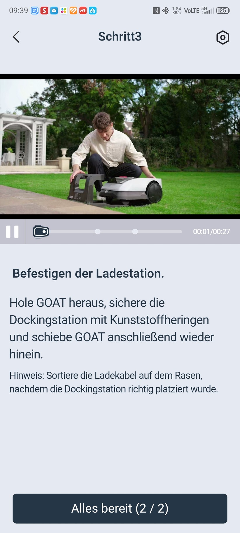 Ecovacs-App: Einrichtung 