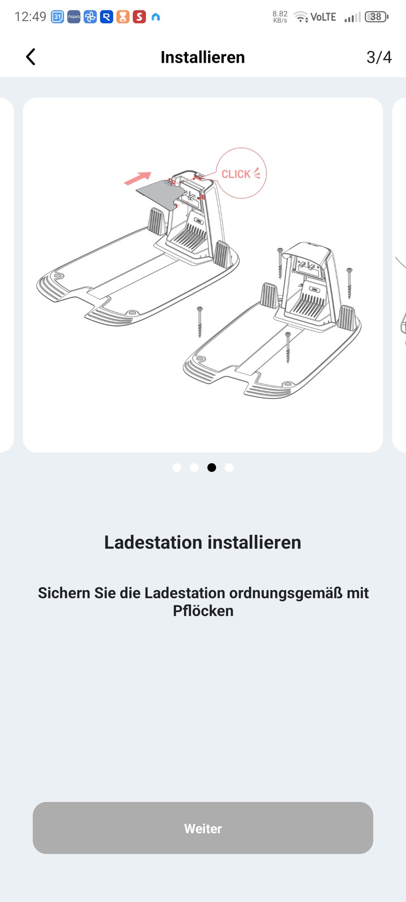 Mammotion Luba Mini AWD Lidar: Kartierung