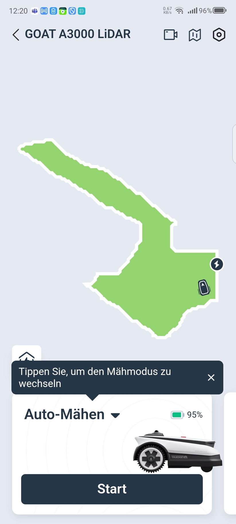  Inbetriebnahme und Kartierung