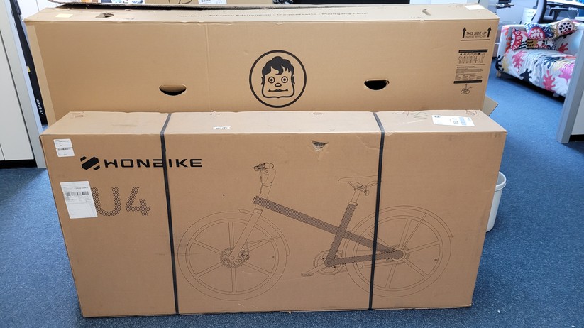 Honbike Uni 4: Lieferumfang und Aufbau