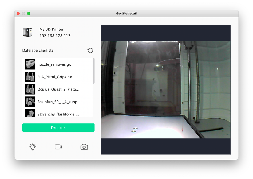 Kameraansicht Adventurer 3