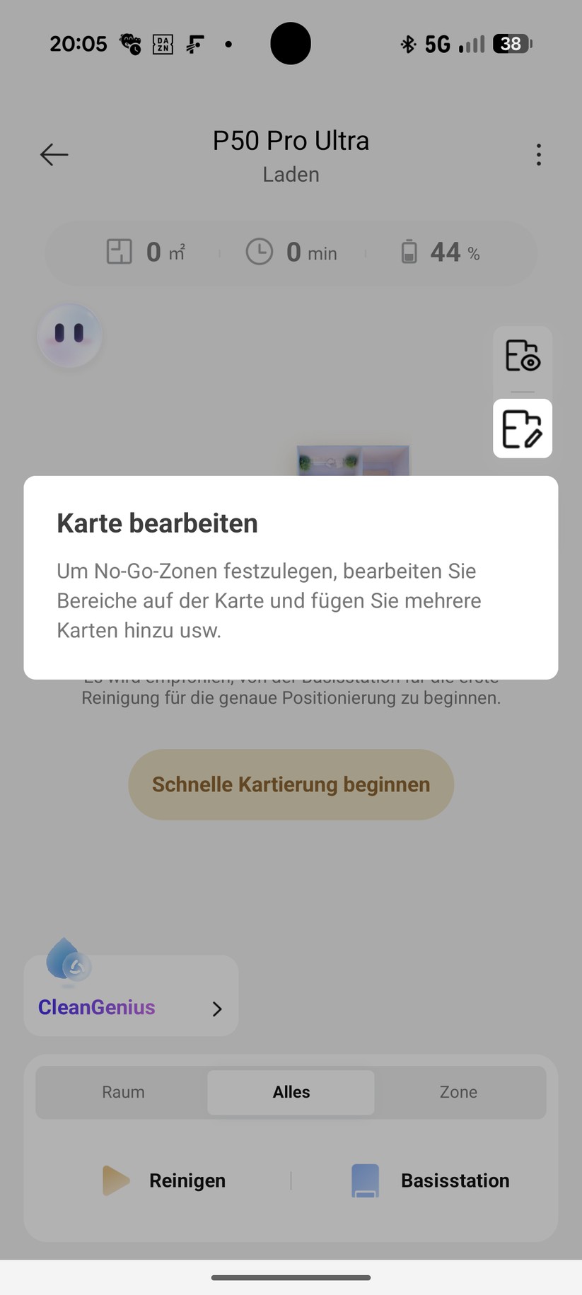 Mova P50 Pro Ultra – App & Einrichtung