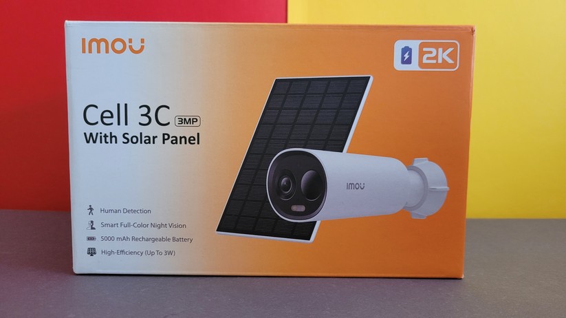 Imou Cell 3C mit Solarpanel: Kabellose Überwachungskamera mit 2K-Auflösung