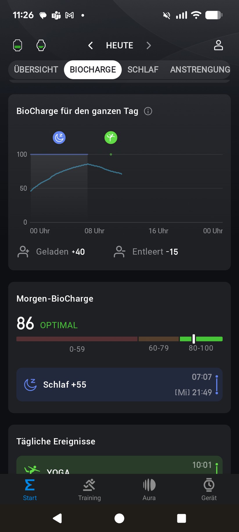 App der Amazfit Bip 6
