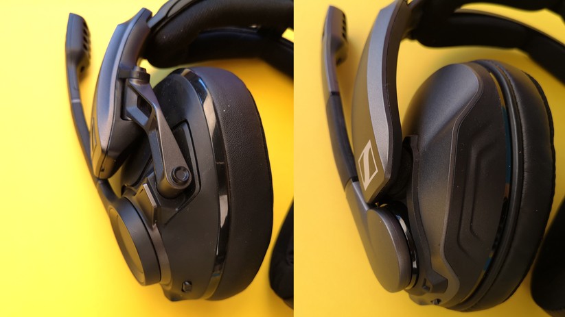 Das teure GSP 670 (links) ist zwar hochwertiger, aber deutlich schwerer.