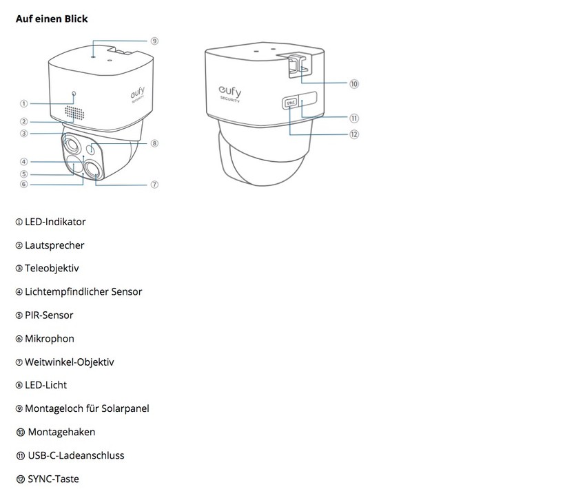 Eufy Solocam S340: Einstellungen, Technische Daten, Preisverlauf und Aufnahmen