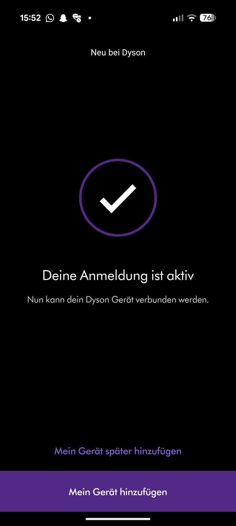 Dyson Spot + Scrub AI – App & Einrichtung