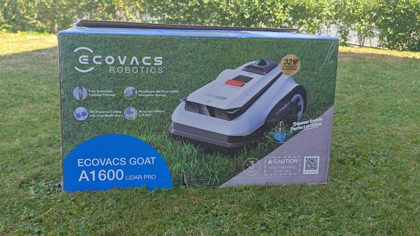 Ecovacs Goat A1600 LiDAR Pro: 33 cm Schnittbreite und integrierter Kantentrimmer
