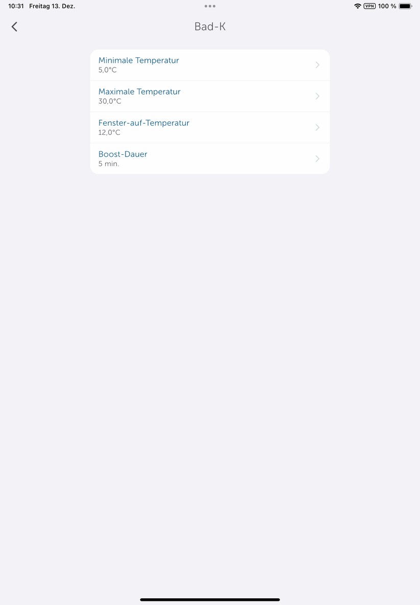  Anlernen des Thermostats