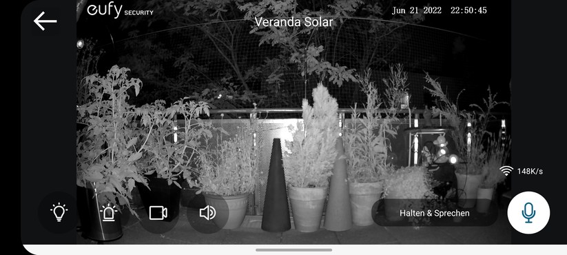 Eufy Solocam S40: Nachtsicht