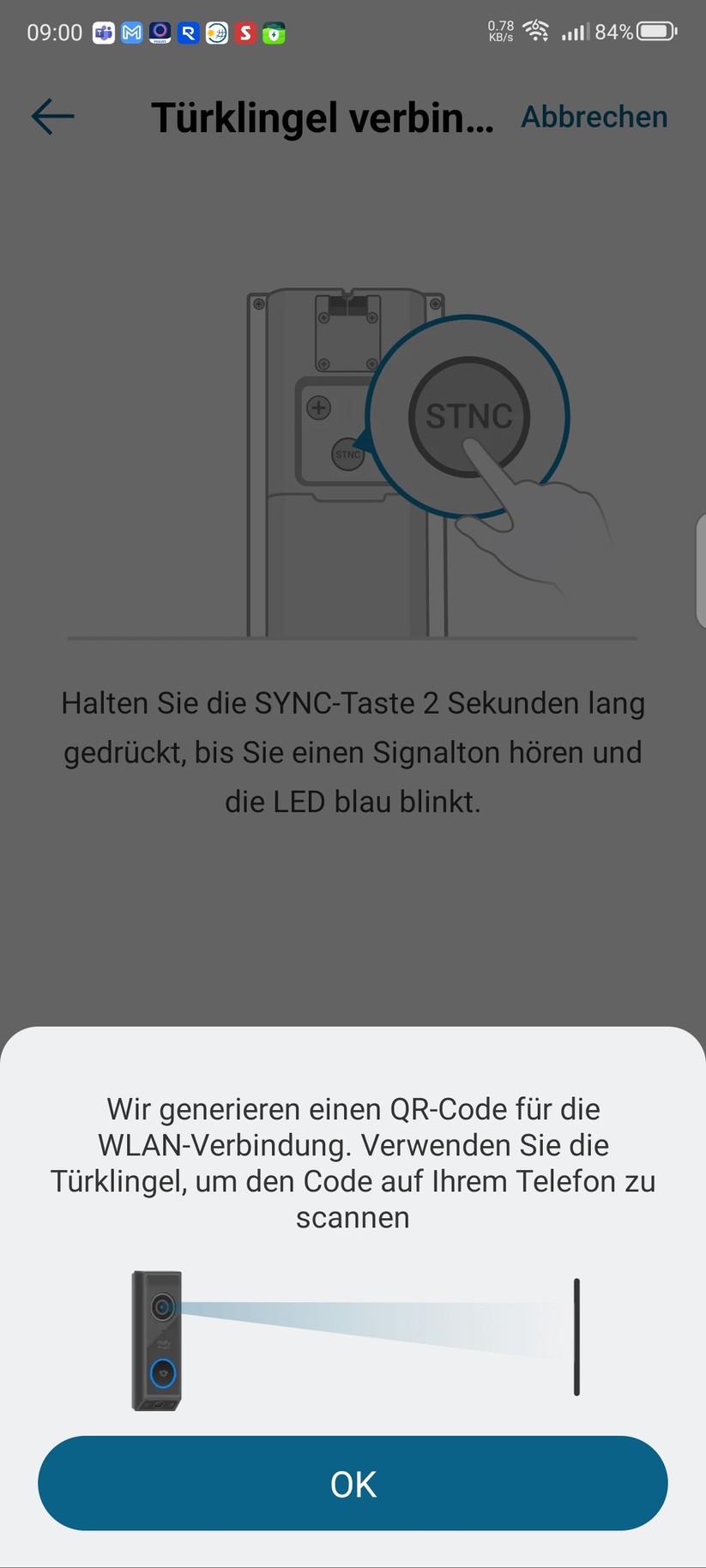 Eufy Video Doorbell E340: Inbetriebnahme mit Eufy-App