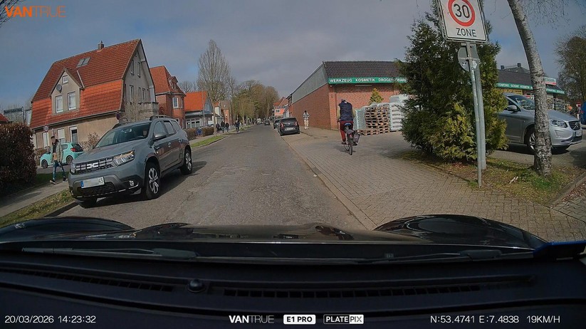 Vantrue E1 Pro – Bildqualität