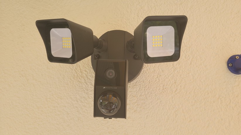 Visortech Floodlight Cam ZX-5326: Montage