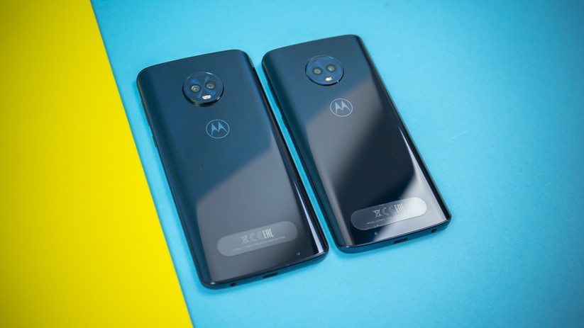 Größenvergleich zwischen Moto G6 Plus und Moto G6