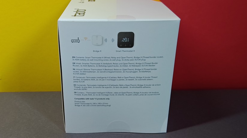 Tado X – batteriebetriebenes Thermostat für Fußbodenheizungen mit Thread