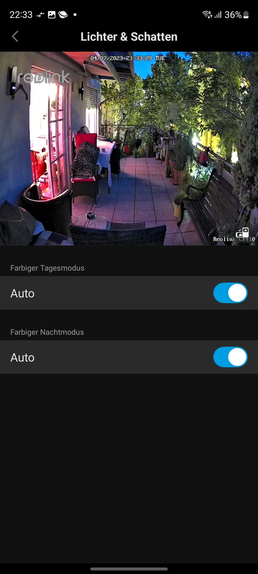 Reolink CX410: Einrichtung mit mobiler App