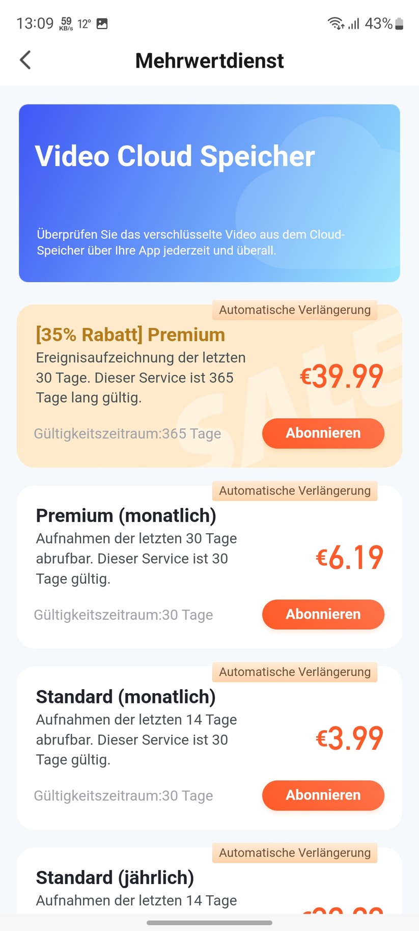 Digitaler Türspion Tmezon MZ-DV11 wird über die Tuya-App gesteuert.