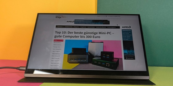 Mobiler Monitor Minisforum MSSA156