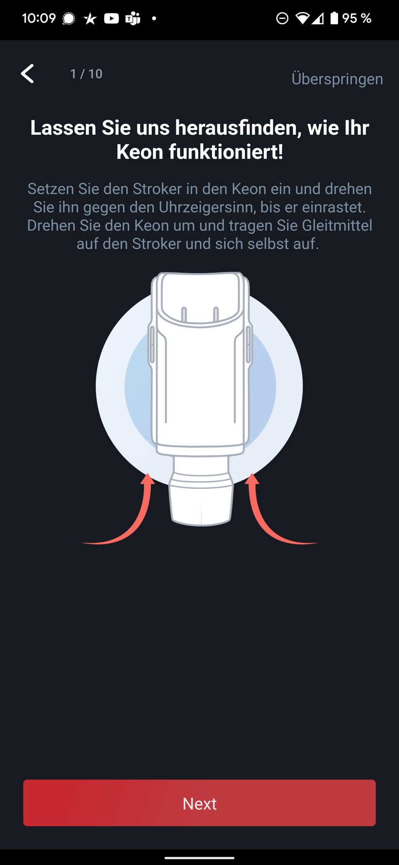 Feelconnect 3: So sieht die App aus