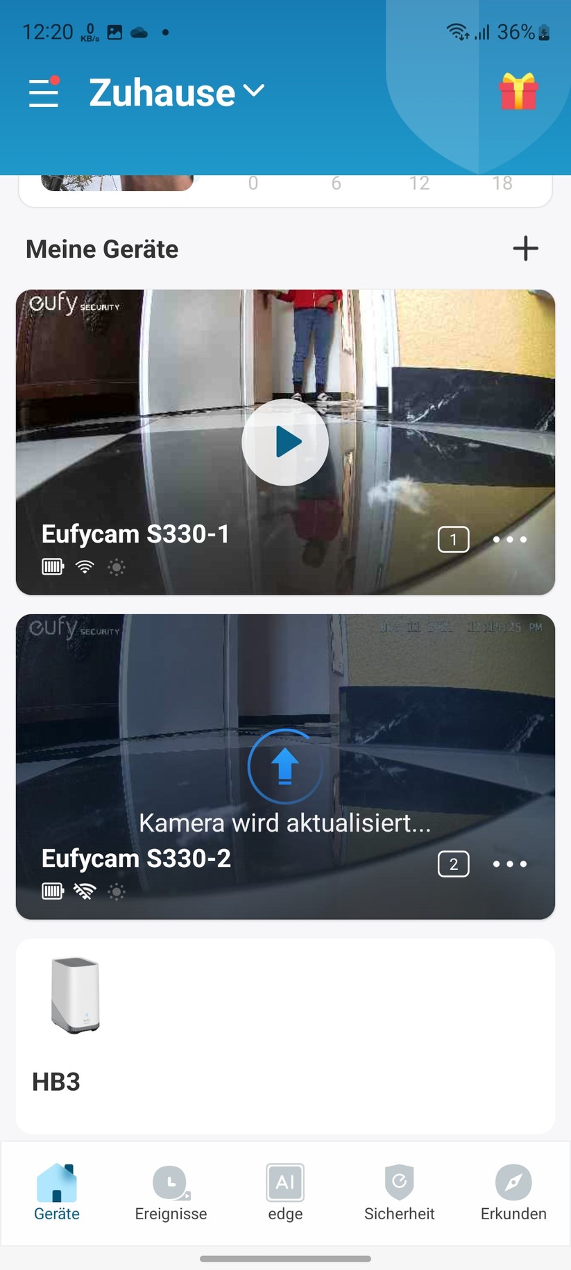 Eufycam 3 (S330) mit Homebase 3 (S380): Einrichtung und Einstellungen mit der App