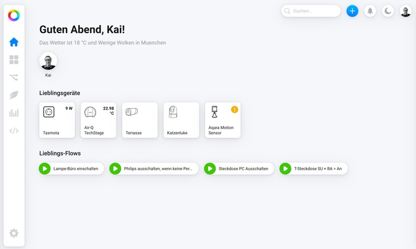 Homey Pro: Desktop-App