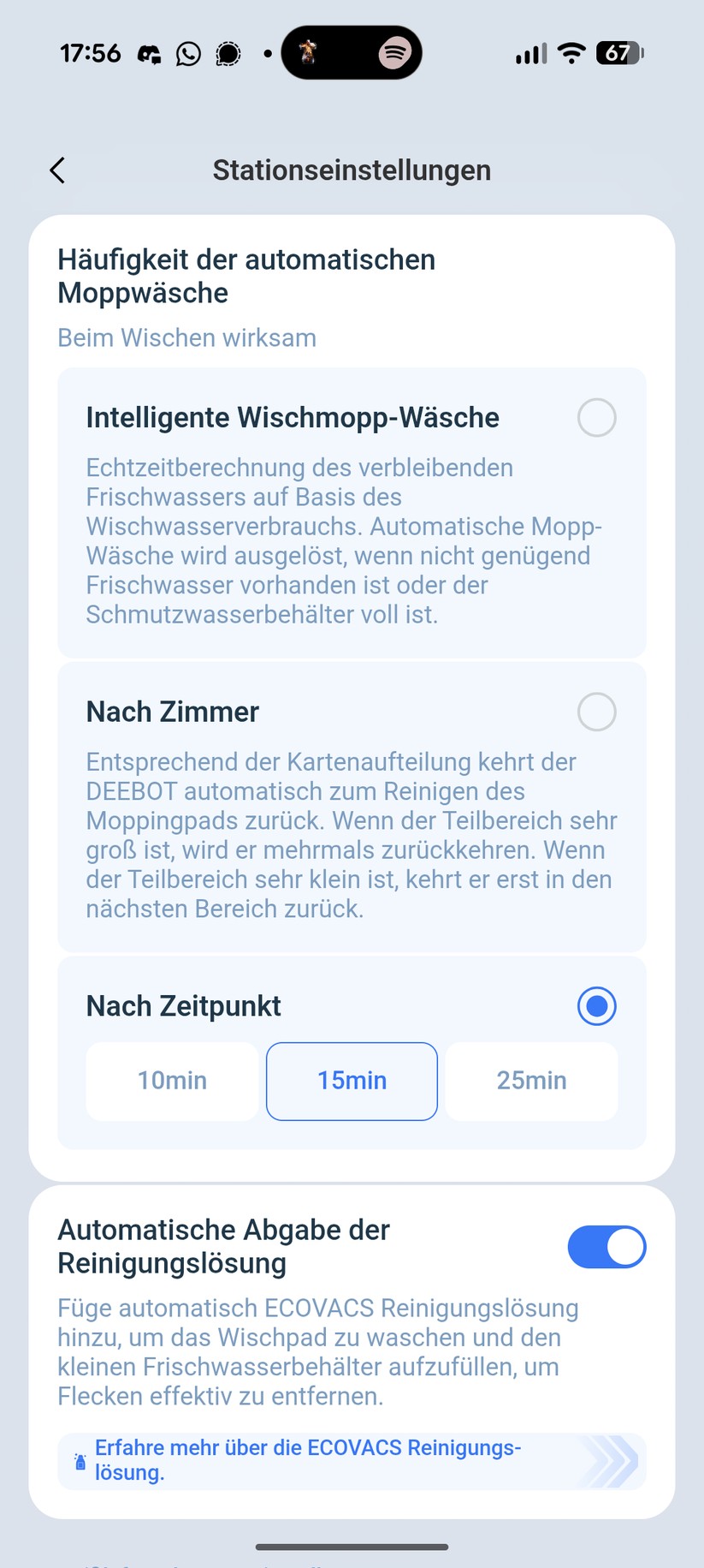Ecovacs T90 Pro Omni – App & Einrichtung